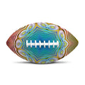 Psychedelic Kaleidoscope Print Rugby Ball