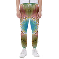 Psychedelic Kaleidoscope Print Joggers