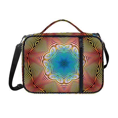Psychedelic Kaleidoscope Print Shoulder Strap Bible Bag
