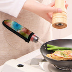 Psychedelic Kaleidoscope Print Skillet Handle Cover