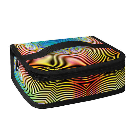 Psychedelic Kaleidoscope Print Small Lunch Bag