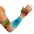 Psychedelic Kaleidoscope Print Sun Protection Arm Sleeves