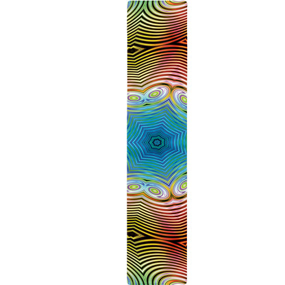 Psychedelic Kaleidoscope Print Table Runner