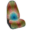 Psychedelic Kaleidoscope Print Waterproof Car Seat Cover