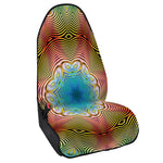 Psychedelic Kaleidoscope Print Waterproof Car Seat Cover