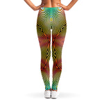 Psychedelic Kaleidoscope Print Women's Leggings
