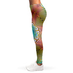 Psychedelic Kaleidoscope Print Women's Leggings