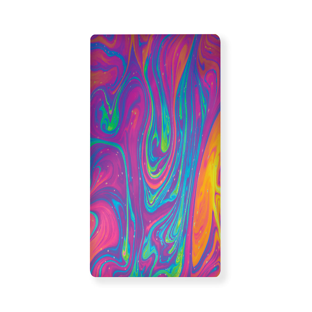 Psychedelic Liquid Print Baby Crib Sheet