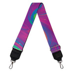 Psychedelic Liquid Print Bag Strap