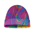 Psychedelic Liquid Print Beanie