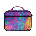 Psychedelic Liquid Print Briefcase Bible Bag