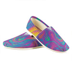 Psychedelic Liquid Print Casual Shoes