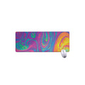 Psychedelic Liquid Print Extended Mouse Pad