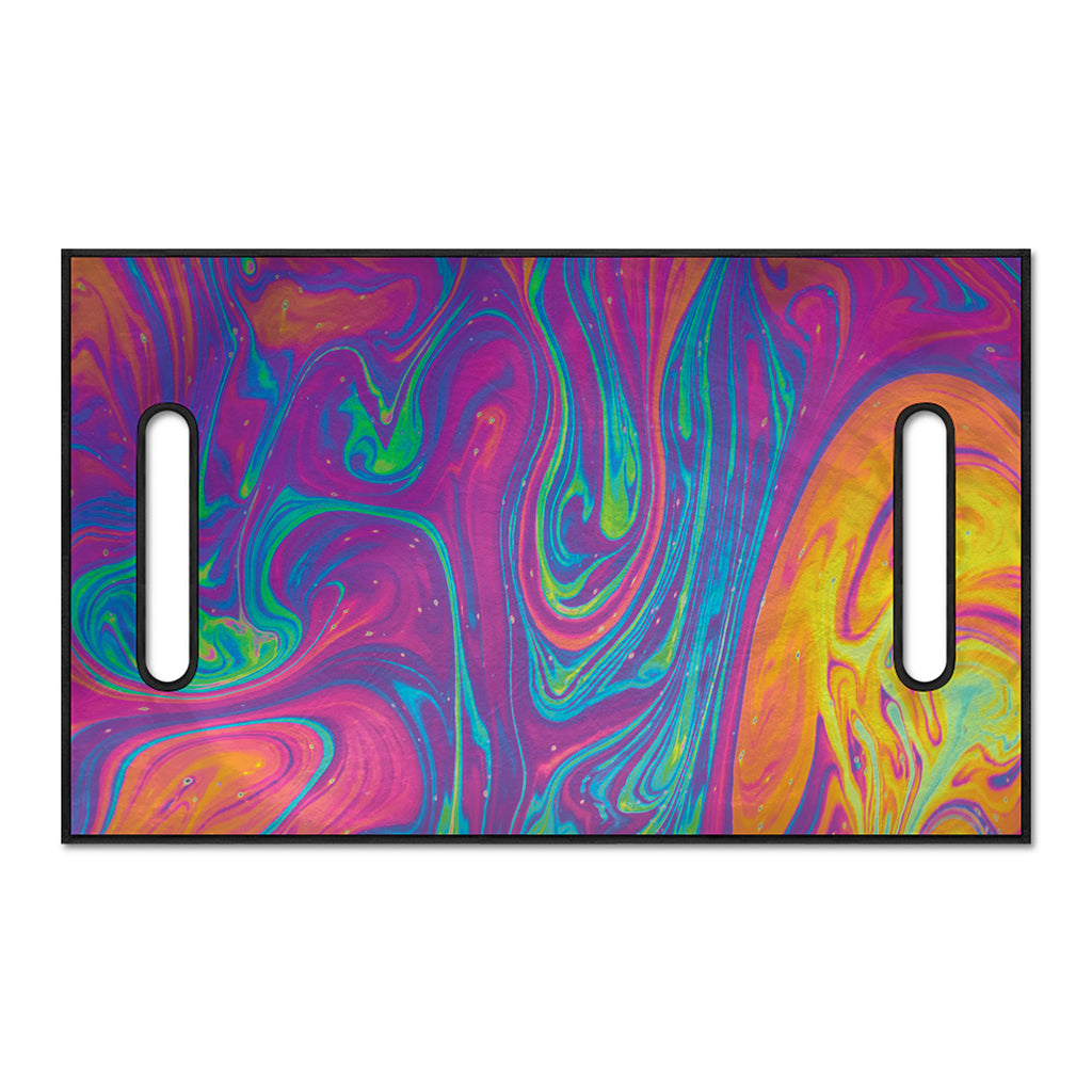 Psychedelic Liquid Print Golf Cart Seat Cover