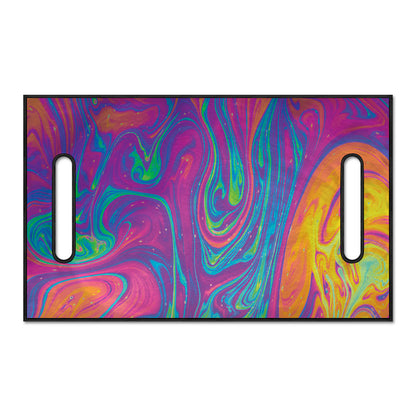 Psychedelic Liquid Print Golf Cart Seat Cover