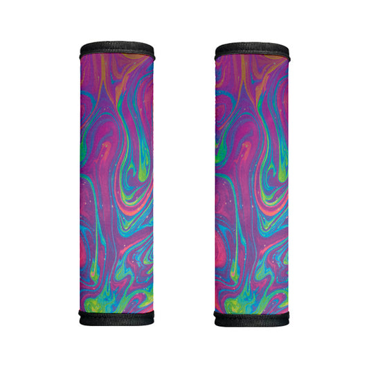Psychedelic Liquid Print Handle Covers