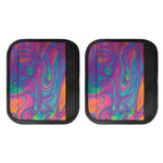 Psychedelic Liquid Print Handle Covers
