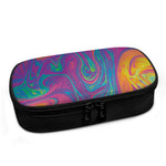 Psychedelic Liquid Print Insulin Cooler Travel Case