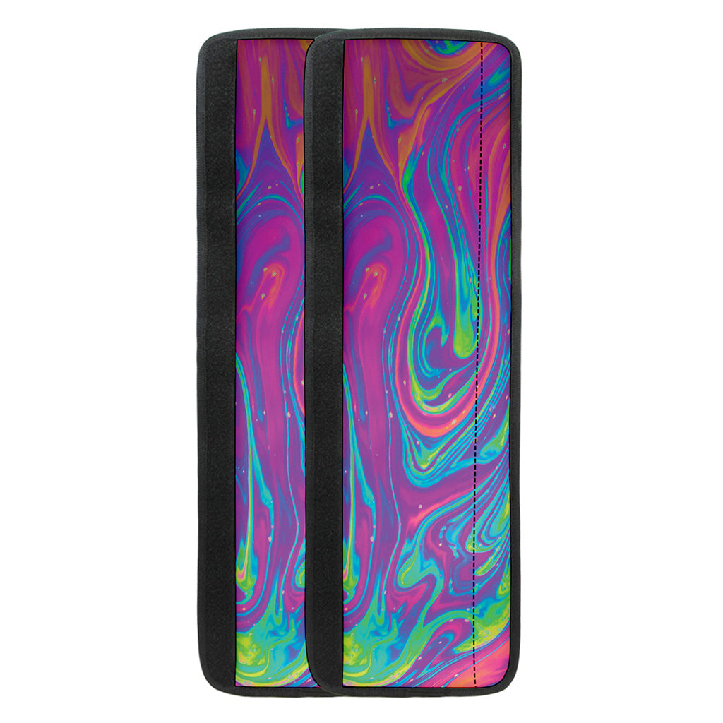 Psychedelic Liquid Print Refrigerator Handle Covers
