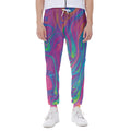 Psychedelic Liquid Print Joggers