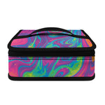 Psychedelic Liquid Print Small Lunch Bag