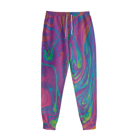 Psychedelic Liquid Print Sweatpants