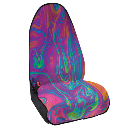 Psychedelic Liquid Print Waterproof Car Seat Cover
