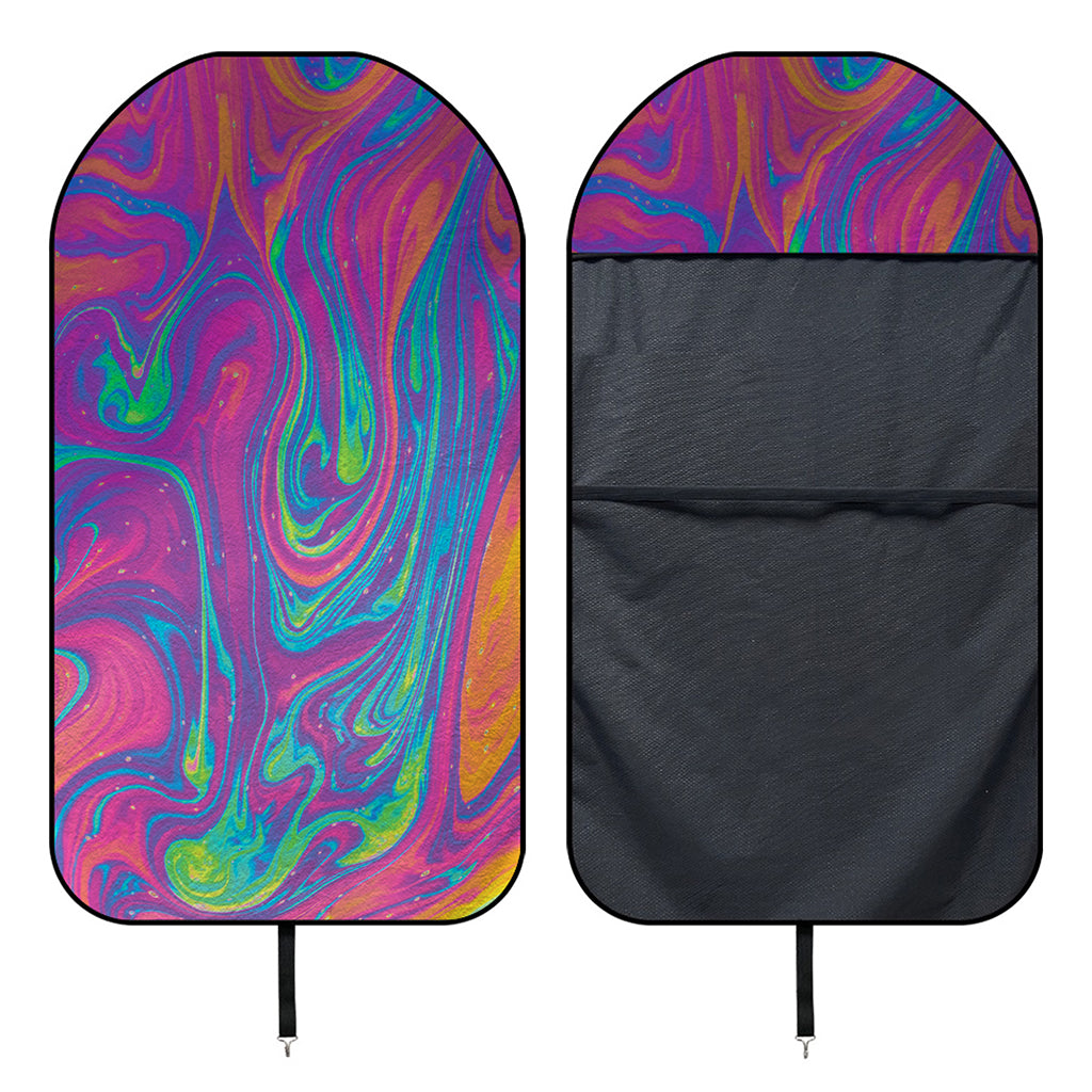 Psychedelic Liquid Print Waterproof Car Seat Cover