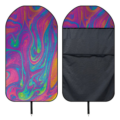 Psychedelic Liquid Print Waterproof Car Seat Cover