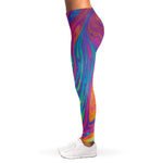 Psychedelic Liquid Print Women's Leggings