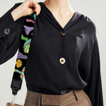 Psychedelic Mushroom Pattern Print Bag Strap