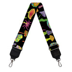 Psychedelic Mushroom Pattern Print Bag Strap