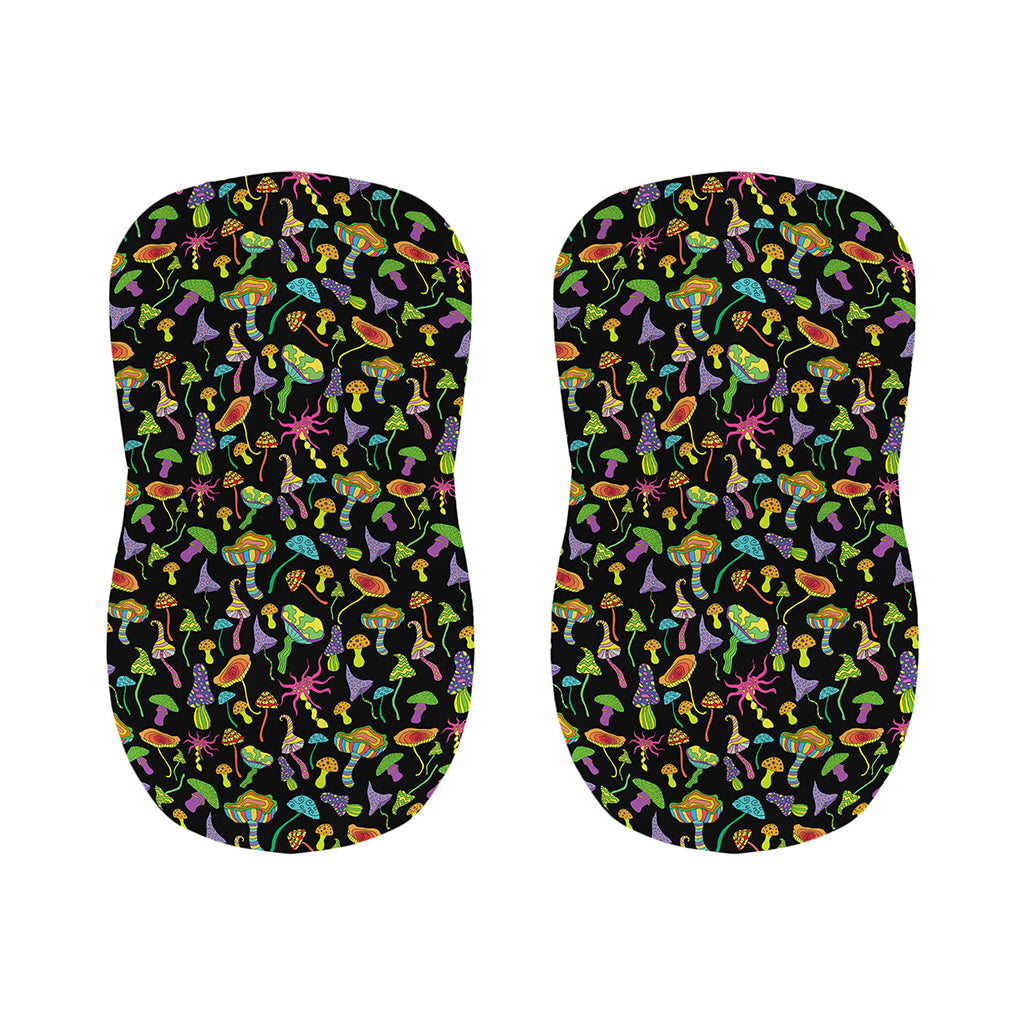 Psychedelic Mushroom Pattern Print Bar Stool Covers