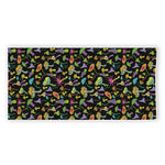 Psychedelic Mushroom Pattern Print Beach Towel