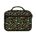 Psychedelic Mushroom Pattern Print Briefcase Bible Bag
