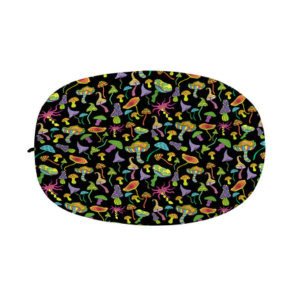 Psychedelic Mushroom Pattern Print Car Side Mirror Covers