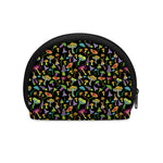 Psychedelic Mushroom Pattern Print Coin Purse
