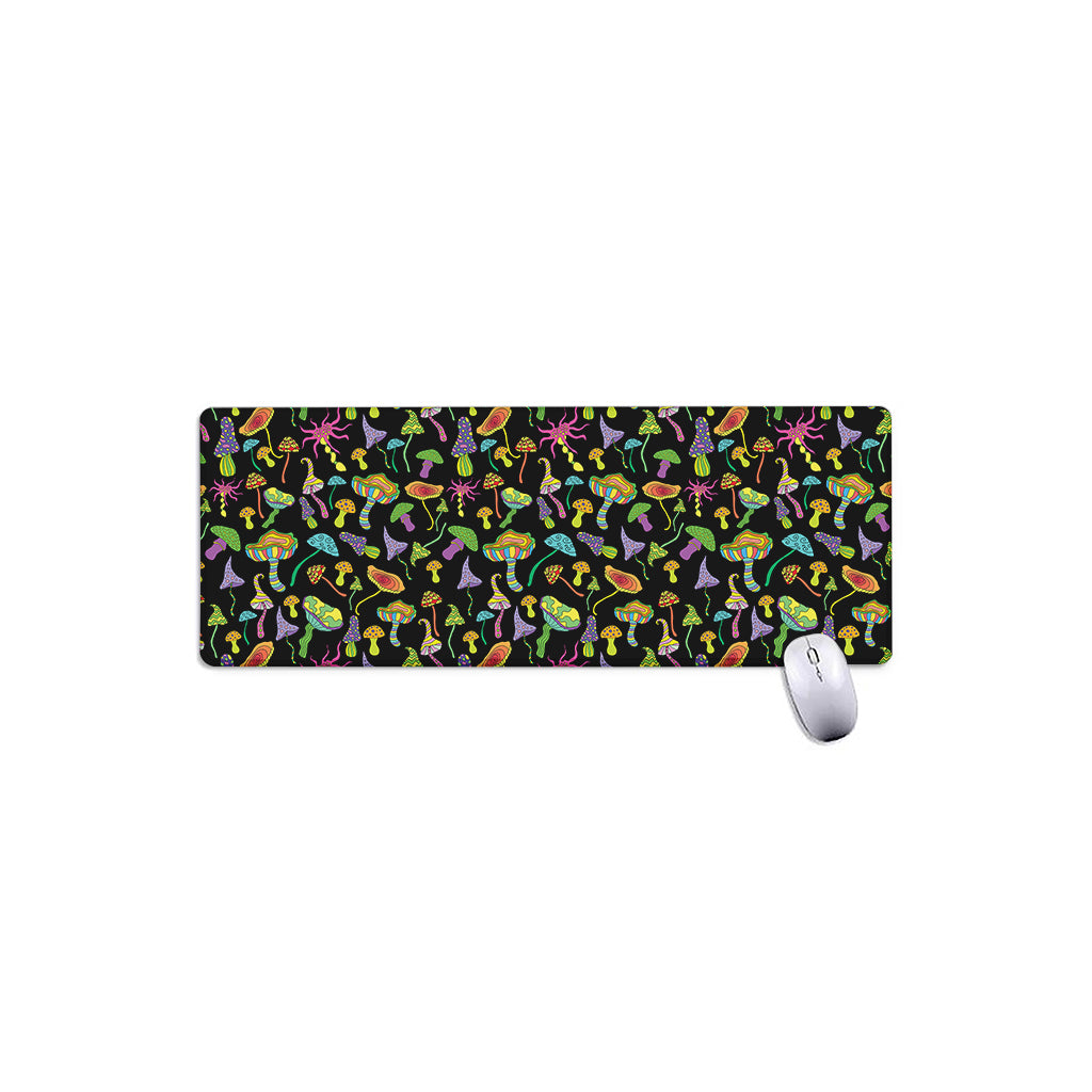 Psychedelic Mushroom Pattern Print Extended Mouse Pad