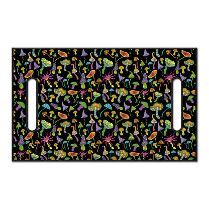 Psychedelic Mushroom Pattern Print Golf Cart Seat Cover