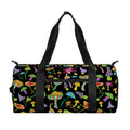 Psychedelic Mushroom Pattern Print Gym Bag
