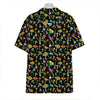 Psychedelic Mushroom Pattern Print Hawaiian Shirt