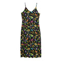 Psychedelic Mushroom Pattern Print Jersey Midi Cami Dress
