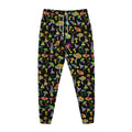 Psychedelic Mushroom Pattern Print Jogger Pants