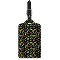 Psychedelic Mushroom Pattern Print Luggage Tag