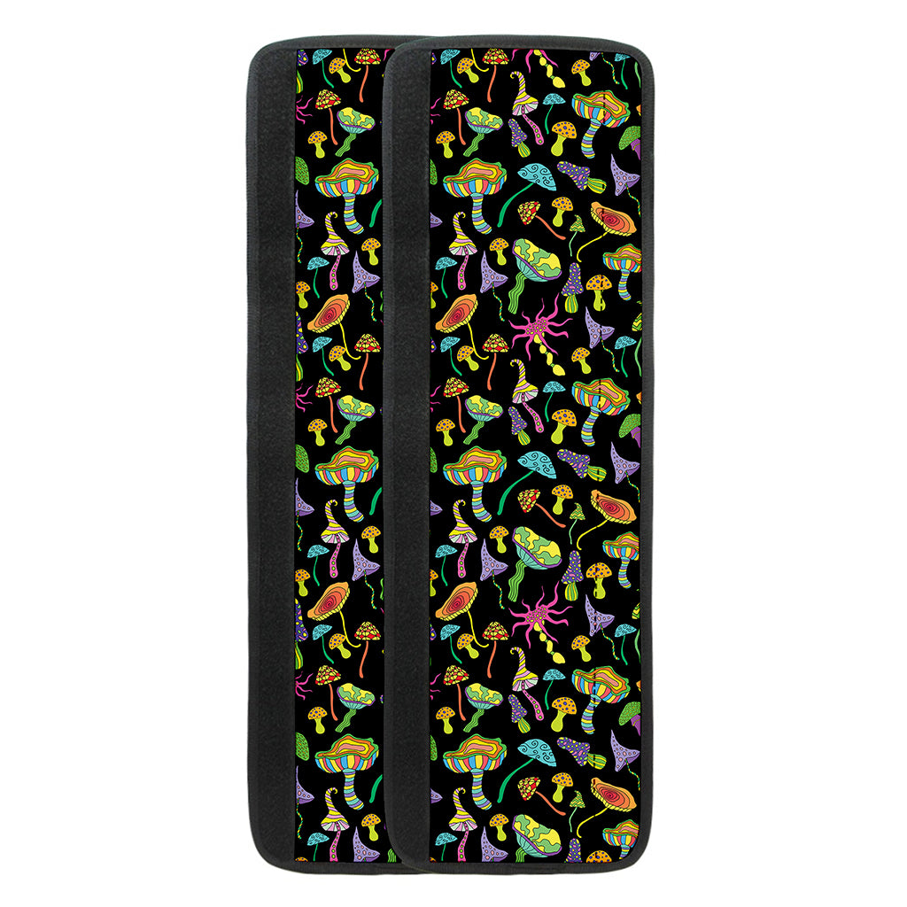 Psychedelic Mushroom Pattern Print Refrigerator Handle Covers