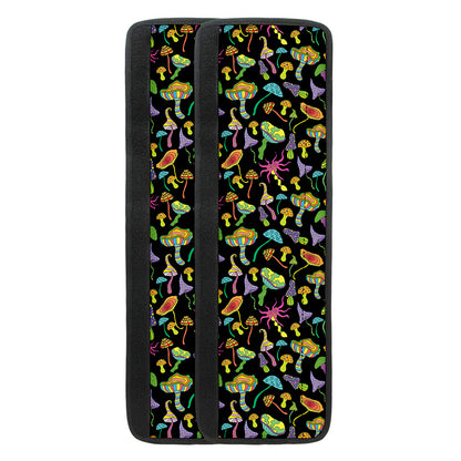 Psychedelic Mushroom Pattern Print Refrigerator Handle Covers