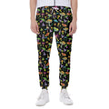 Psychedelic Mushroom Pattern Print Joggers