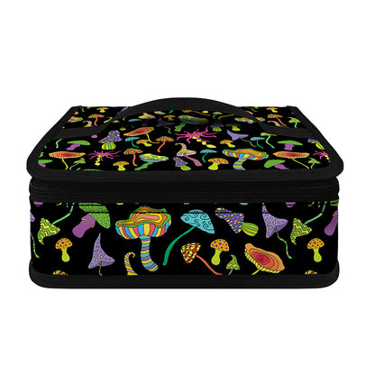 Psychedelic Mushroom Pattern Print Small Lunch Bag