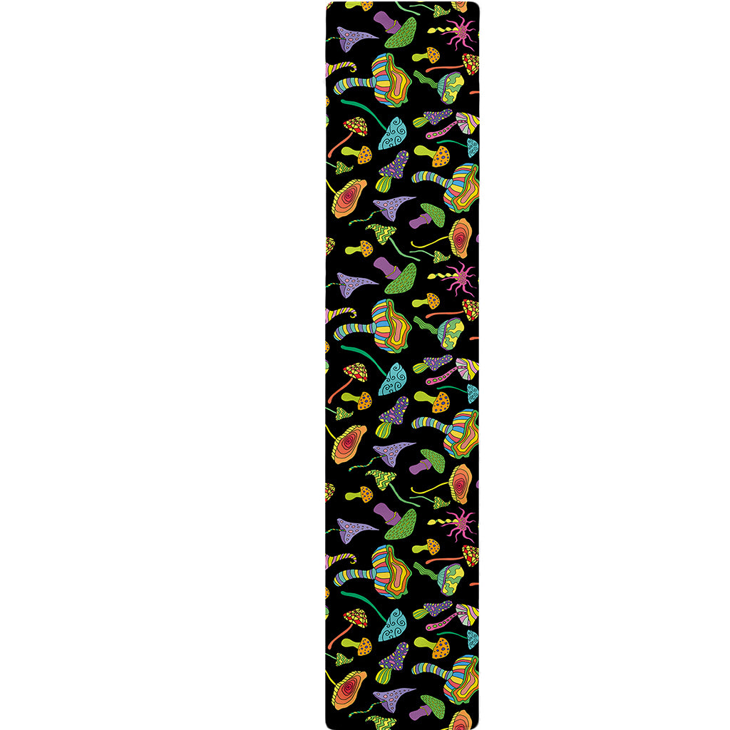 Psychedelic Mushroom Pattern Print Table Runner