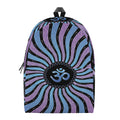 Psychedelic Om Print School Backpack